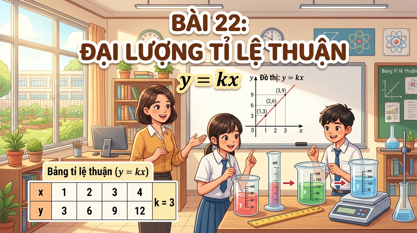 Bài 22: Đại lượng tỉ lệ thuận