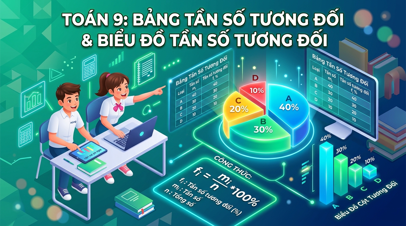 Bảng tần số tương đối và biểu đồ tần số tương đối