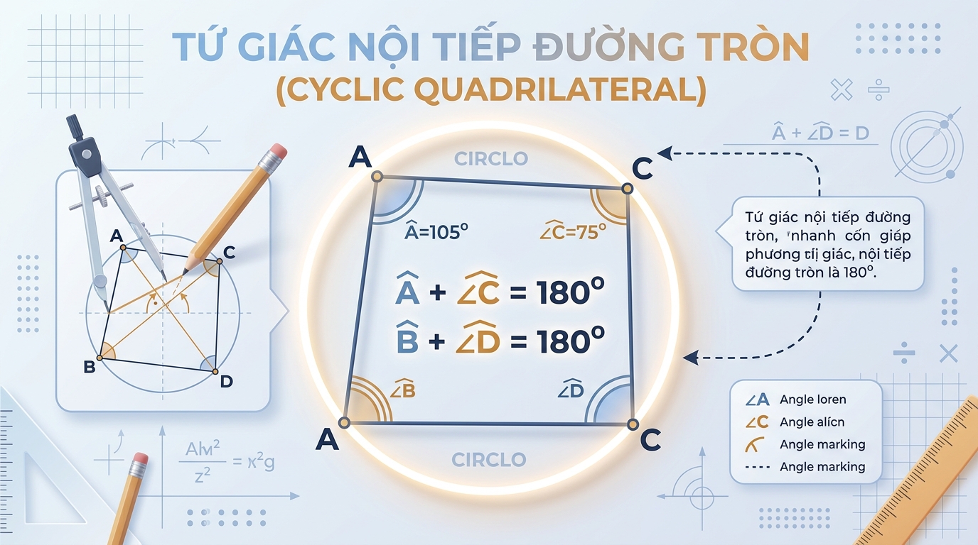 Tứ giác nội tiếp đường tròn